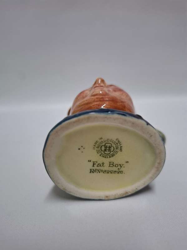 Royal Doulton Small Toby Jug "Fat Boy" D. 6142 - Excellent Condition