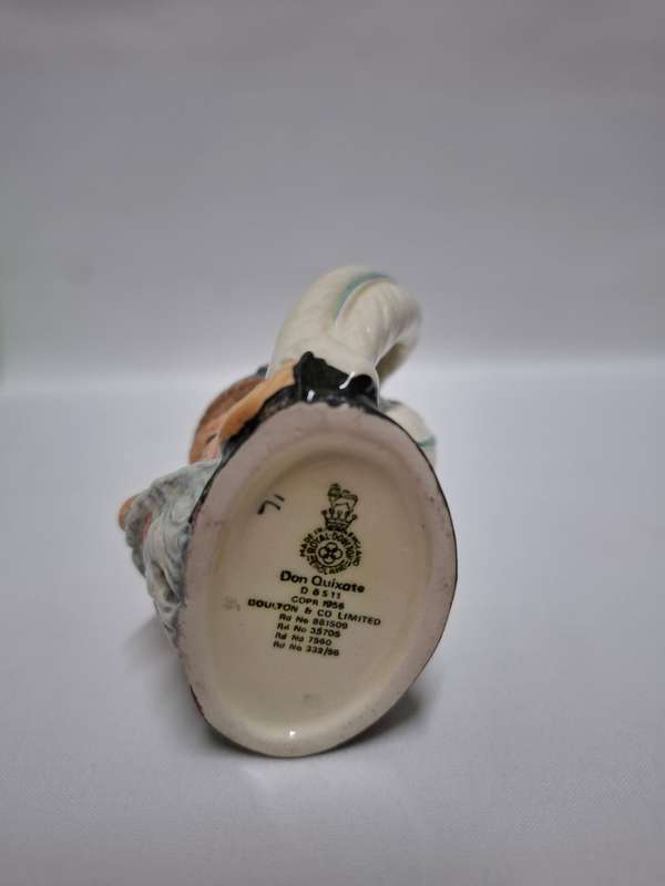 Royal Doulton Small Toby Jug "Don Quixote " D. 6511 - Excellent Condition