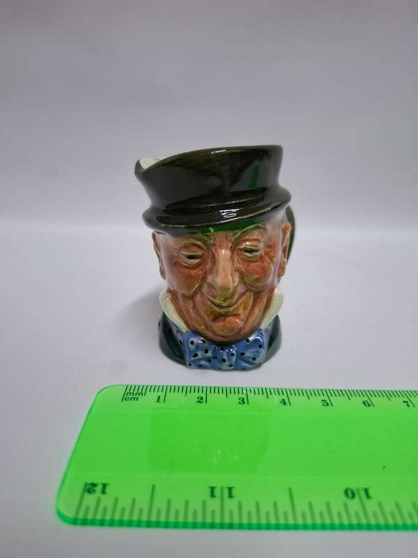 Royal Doulton Small Toby Jug "Mr Micawber" D. 6143B - Excellent Condition