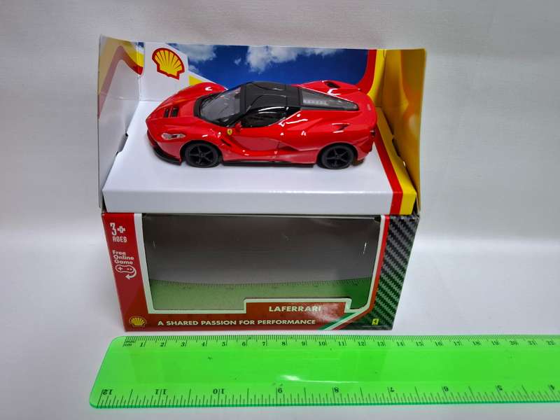LAFerrari Diecast 1/43 scale Shell's Innovation Partnership With Ferrari- Good Condition