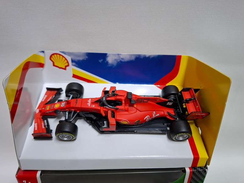 Ferrari SF90 Diecast 1/43 scale Shell's Innovation Partnership With Ferrari- Good Condition