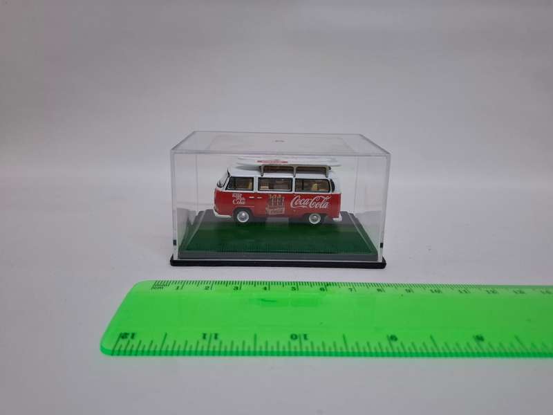 Vintage Coca Cola Diecast VW Bay Window Bus Collectable   - Excellent Condition