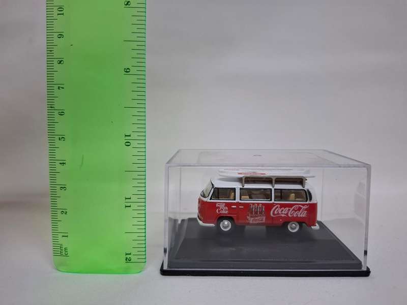 Vintage Coca Cola Diecast VW Bay Window Bus Collectable   - Excellent Condition
