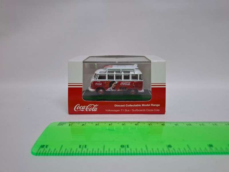 Vintage Coca Cola Diecast Volkwagen T1 Bus Collectable - Excellent Condition