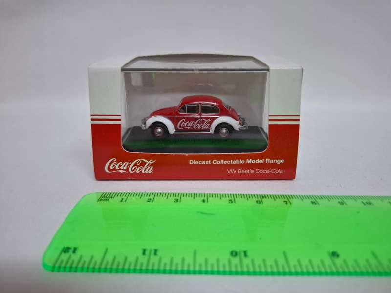 Vintage Coca Cola Diecast Volkwagen Beetle Collectable - Excellent Condition