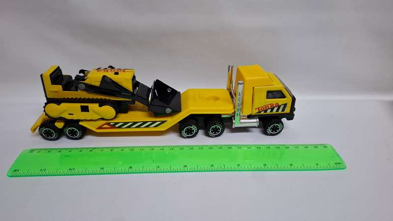 Vintage 80's Tonka Tough Ones 1005 Construction Site Set in Original Carrying Case