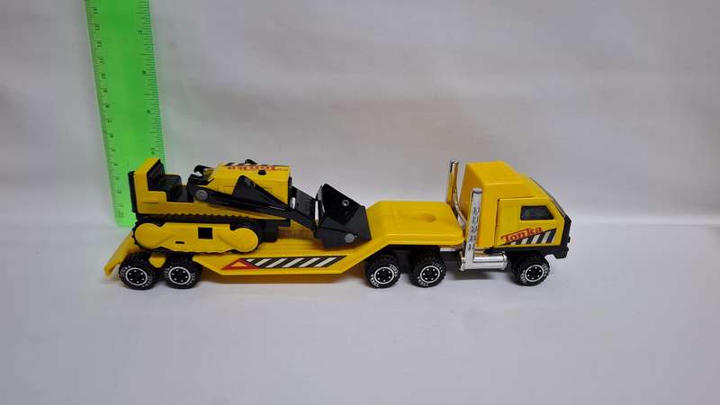 Vintage 80's Tonka Tough Ones 1005 Construction Site Set in Original Carrying Case