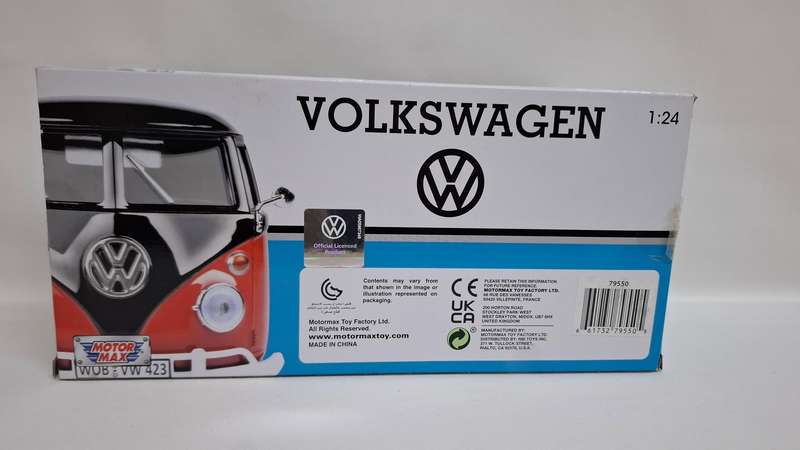 Vintage MotorMax Diecast Volkwagen Beetle Police Collectable - Excellent Condition