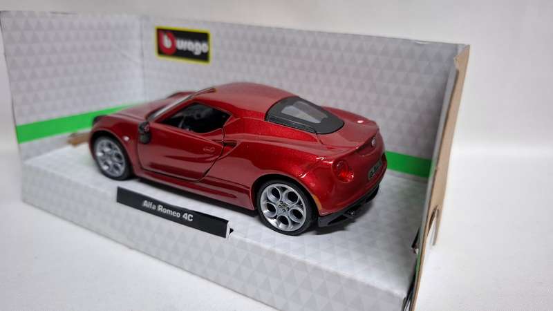 Diecast Model OF a Alfa Romea 4C - Excellent Condition