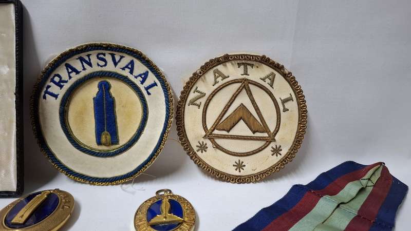 Vintage Collection of Masonic Badges and Medals - Good Condition