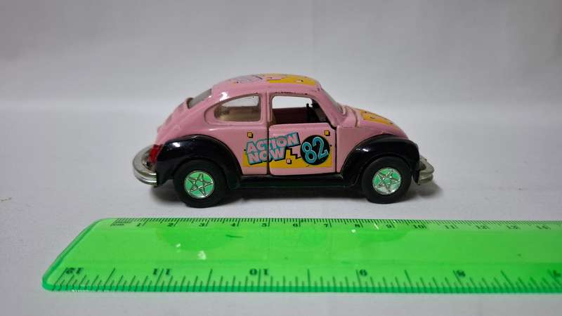 Vintage Diecast Volkswagen TT 101 Beetle (Action Now)- Well Played Condition