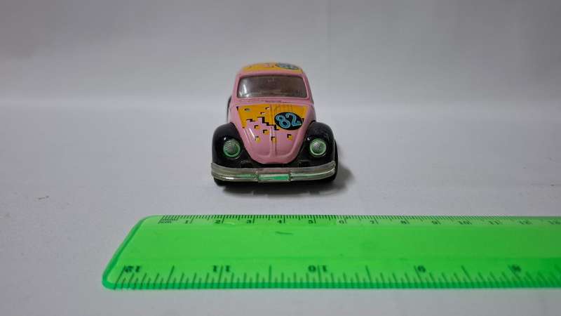 Vintage Diecast Volkswagen TT 101 Beetle (Action Now)- Well Played Condition
