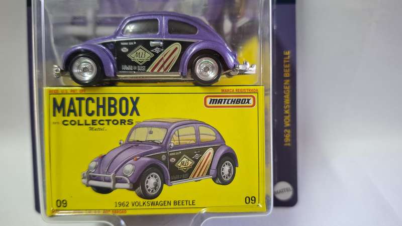 Vintage Matchbox Diecast No.09 "1962 Volkswagen Beetle"  - Excellent Condition