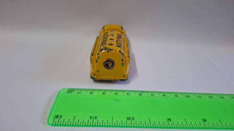 Very Rare Vintage Dinky Toys- Meccano Studbaker National Benzole Mixture Oil Tank- Well played