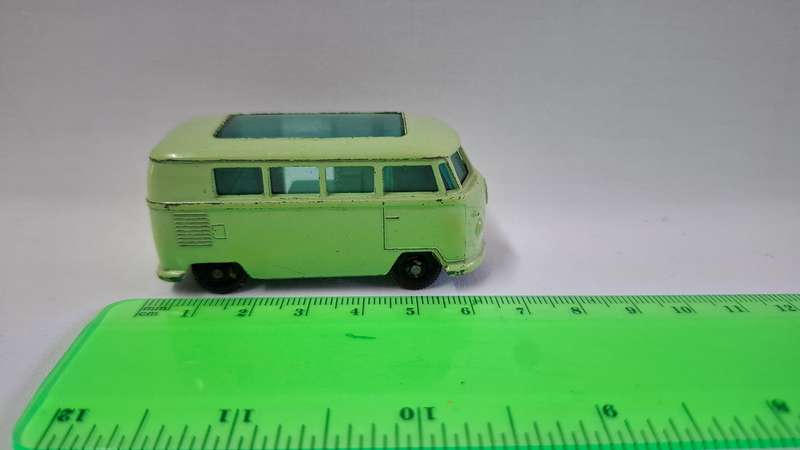 Vintage Lesney Diecast No. 34 Volkwagen Caravette-Well Played Condition