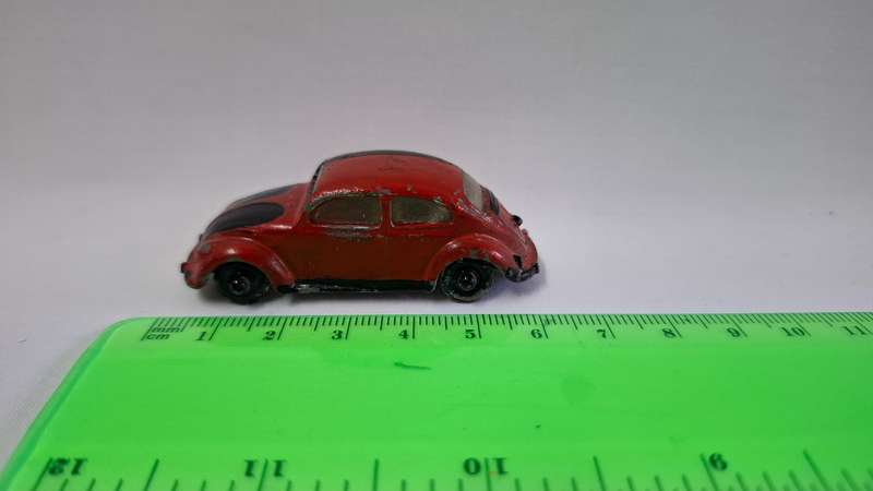 Vintage Lesney Diecast No.25 Volkwagen Beetle - Well Played Condition