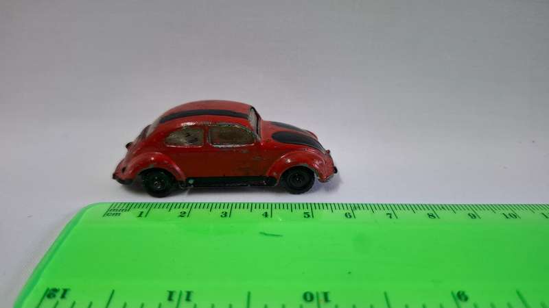Vintage Lesney Diecast No.25 Volkwagen Beetle - Well Played Condition