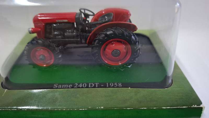 Diecast Hachette Model Tractor "Same 240 DT 1958" - Excellent Condition