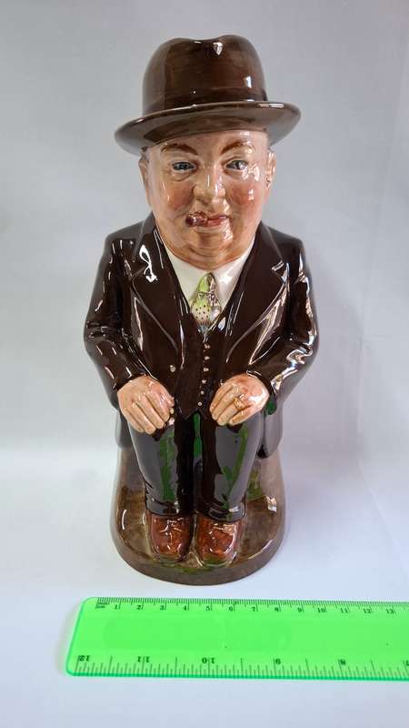 Royal Doulton Large Size Character Jug "Cliff Cornell" - Excellent Condition