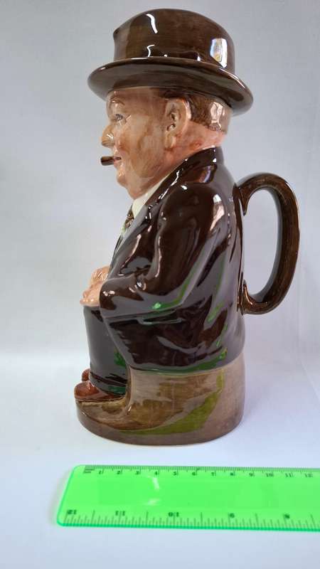 Royal Doulton Large Size Character Jug "Cliff Cornell" - Excellent Condition