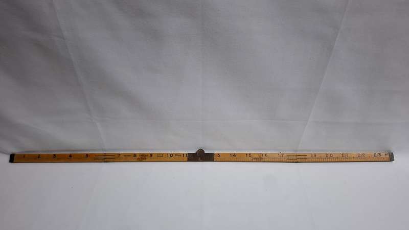 Beautiful Vintage Rabone Boxwood Folding Ruler, No.1176 - Well used but still in good condition