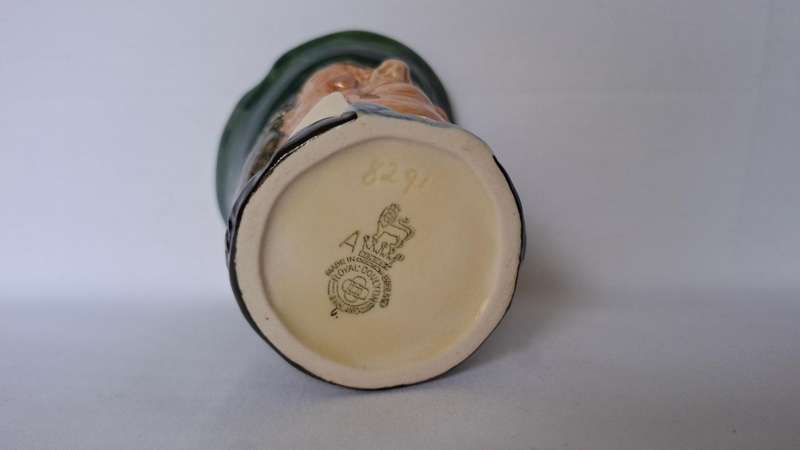 Royal Doulton Toby Jug Ash Bowl "Parson Brown" D. 6008 - Excellent Condition