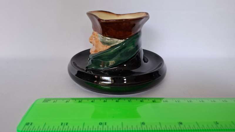 Royal Doulton Toby Jug Matchbook Holder Ashtray "Old Charley" D. 5599 - Excellent Condition