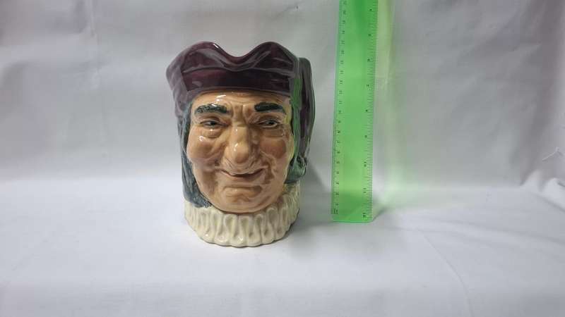Royal Doulton Large Toby Jug "Simon The Cellarer" D.5504 - Excellent Condition