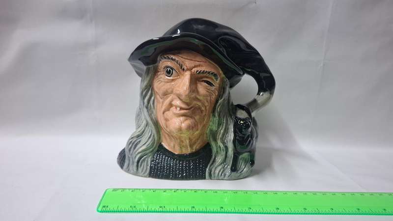 Royal Doulton Large Toby Jug "The Witch" D.6893 - Excellent Condition
