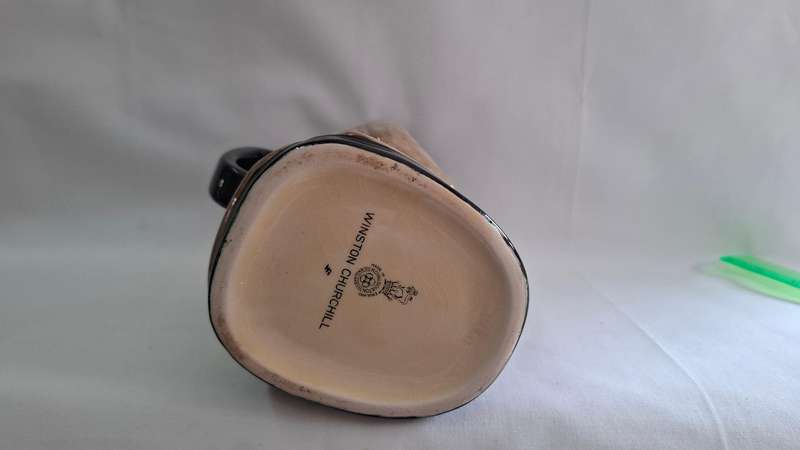 Royal Doulton Large Toby Jug "Winston Churchill" D.6171 - Excellent Condition