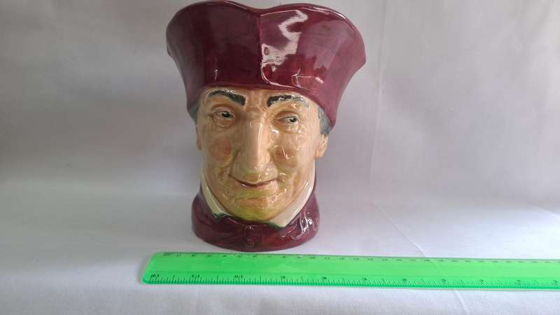 Royal Doulton Large Toby Jug "Cardinal" D.5614 - Excellent Condition