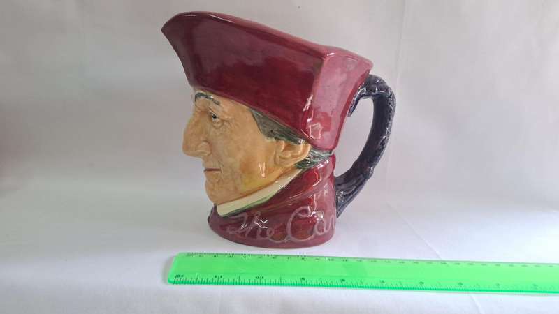 Royal Doulton Large Toby Jug "Cardinal" D.5614 - Excellent Condition