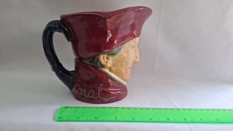 Royal Doulton Large Toby Jug "Cardinal" D.5614 - Excellent Condition