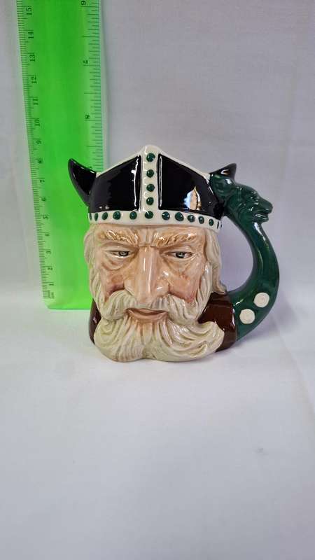 Royal Doulton Small Toby Jug " Viking " D.6502 - Excellent Condition
