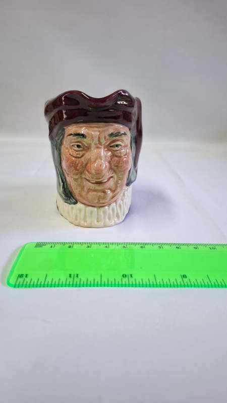 Royal Doulton Small Toby Jug "Simon The Cellarer" D. 5616 - Excellent Condition