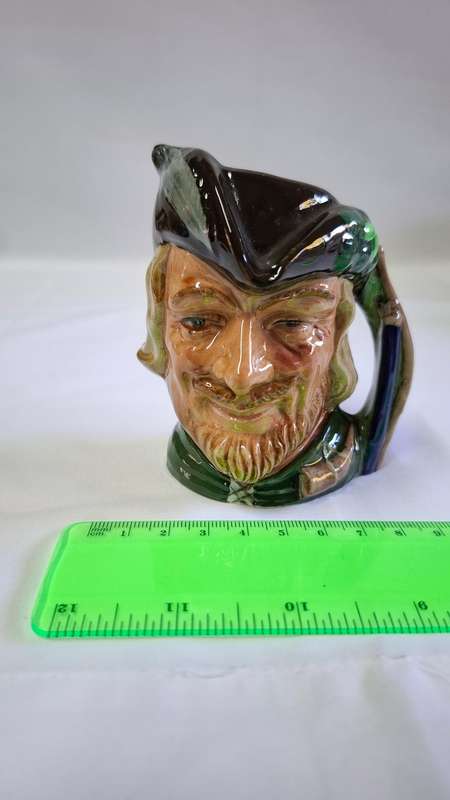 Royal Doulton  Small Size Character Jug "Robin Hood" D.6534- Excellent Condition