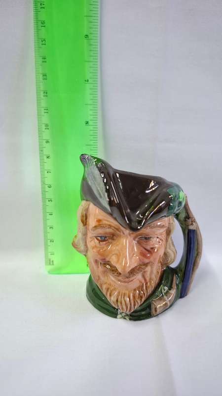 Royal Doulton  Small Size Character Jug "Robin Hood" D.6534- Excellent Condition