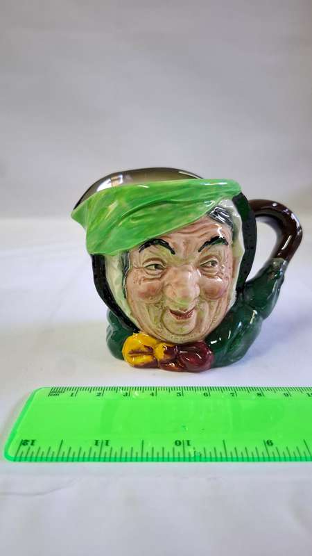 Royal Doulton Small Toby Jug "Sairey Gamp" D. 6045 - Excellent Condition