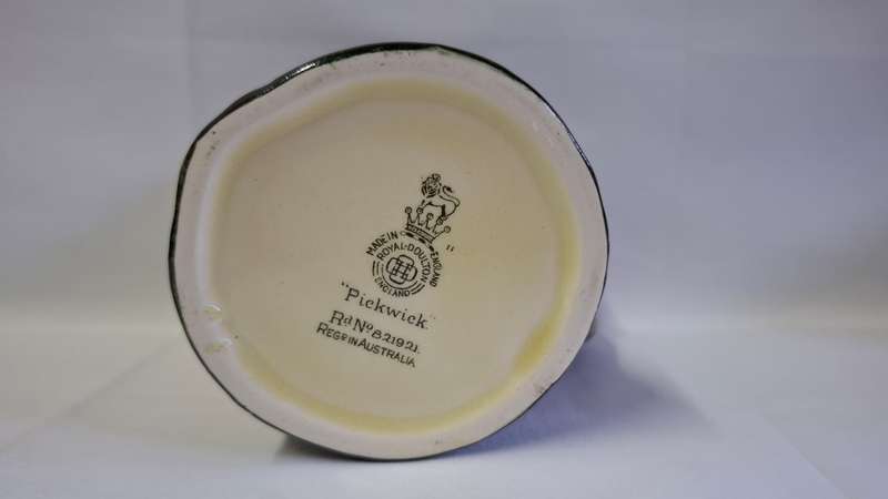Royal Doulton Small Toby Jug "Pickwick" - Excellent Condition