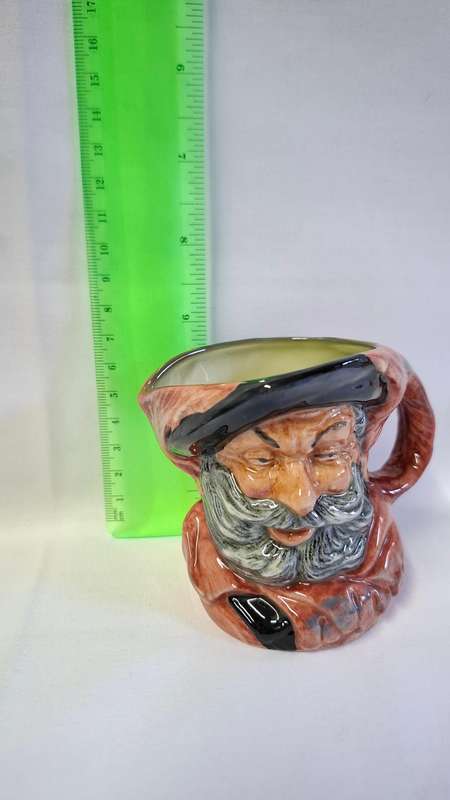 Royal Doulton Small Toby Jug "Sir John Falstaff " D.6385- Excellent Condition
