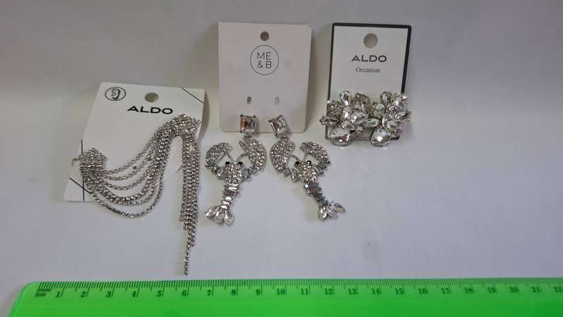 Lot 10A - A Stunning Collection of Three Different Style Earrings