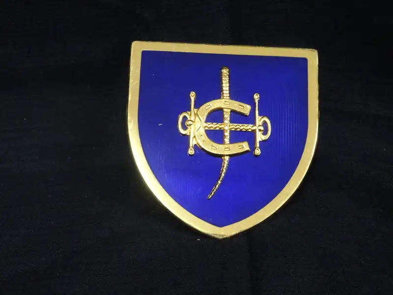 Rare The HongKong Jockey Club Car Badge (H - 11cm / B - 11cm)