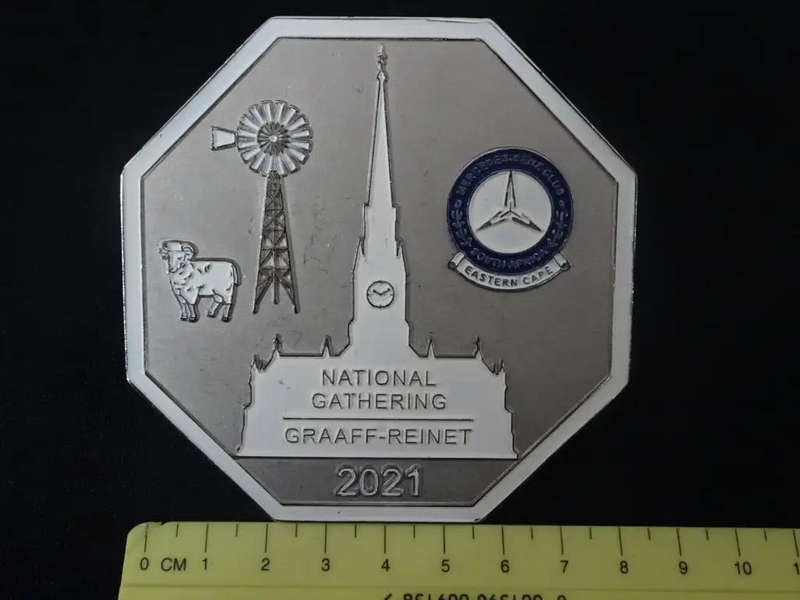 Mercedes - Benz Club Of SA Eastern Cape National Gathering Graaff - Reinet 2021 Car Badge