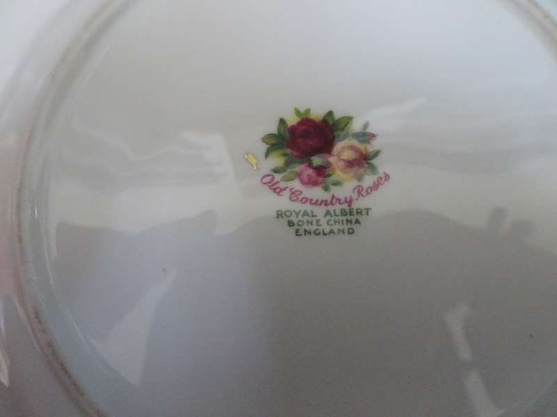 Three Beautiful Vintage Royal Albert "Old Country Roses"-Bone China Side Plate Dishes (BIDDING ONE)