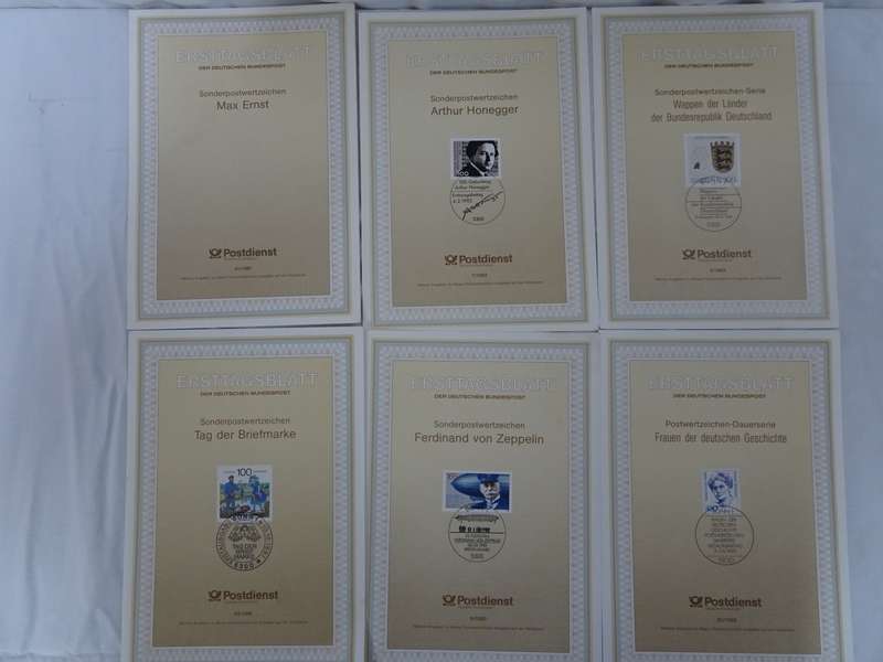 Stunning Collection Of Twenty Seven German First Day Covers - See My Description