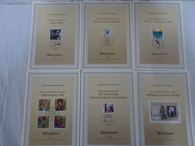 Stunning Collection Of Twenty Seven German First Day Covers - See My Description