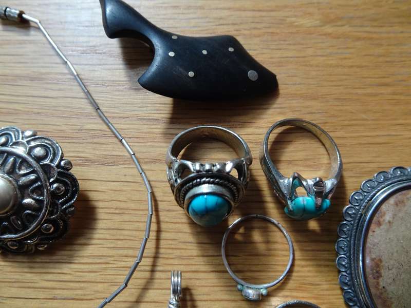 Stunning Vintage Joblot Of Different Costume Jewellery Items - See My Description