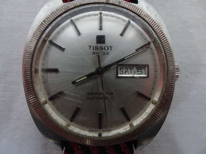 Vintage Unisex Tissot Swiss Seastar Automatic, Double Date Watch - See Description