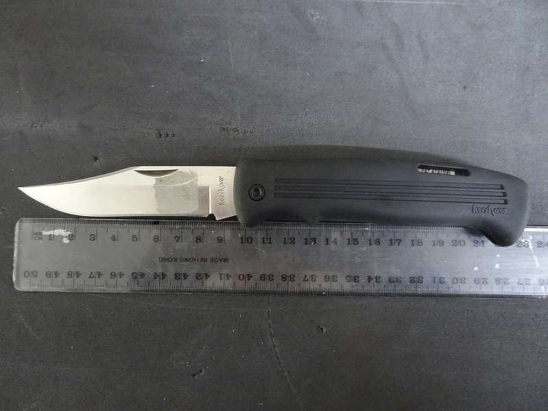 Stunning Kershaw Pocket Folding Knife - In Original Bag And Box Still - In Excellent Condition