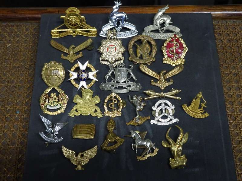 Collection Of  Twenty Four SADF Badges - In Excellent Condition - All Pins In Tack